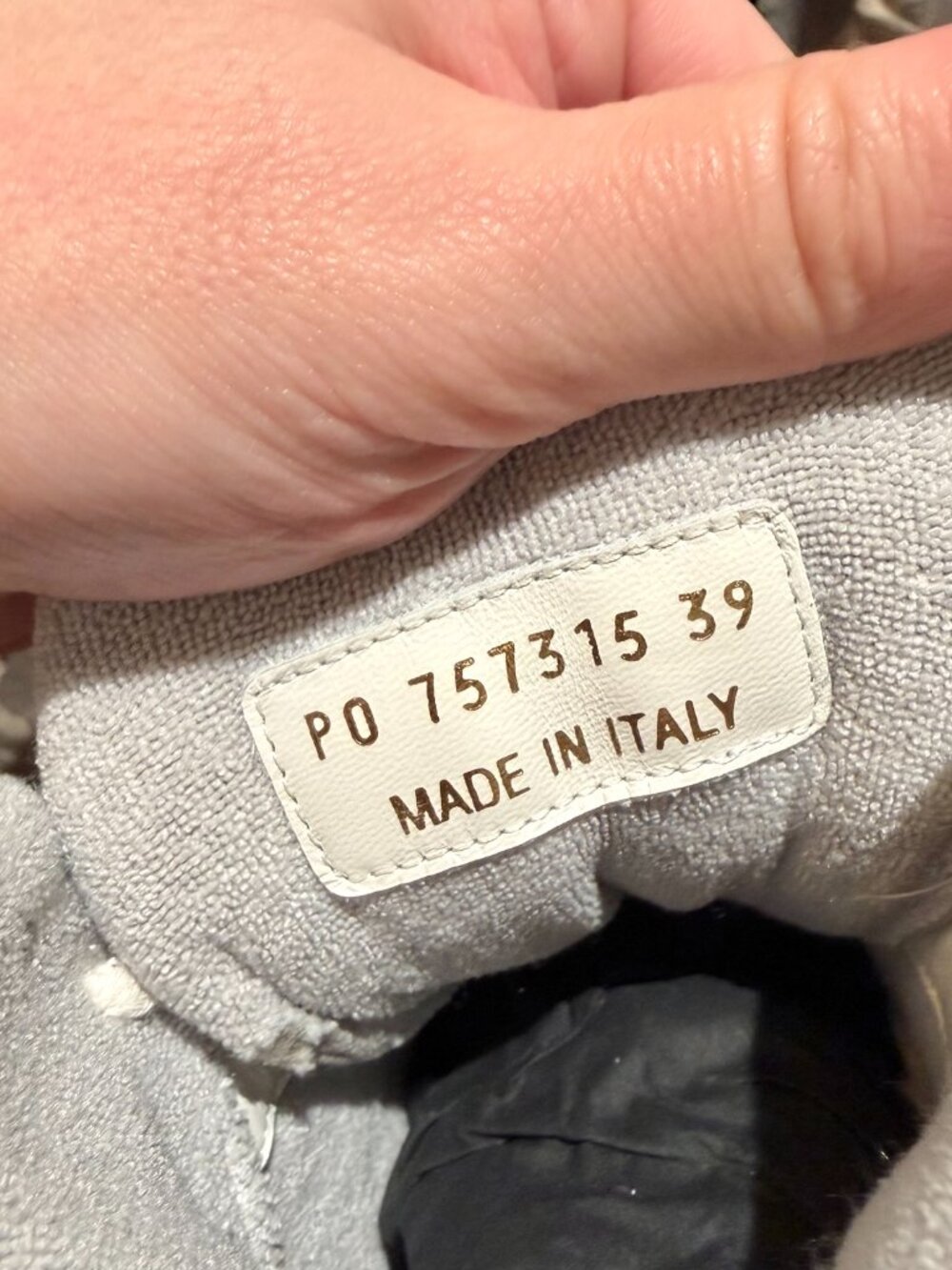 Saint Laurent SL/80 Grey Yellow Canvas High-top Sneakers - Picture 12 of 13